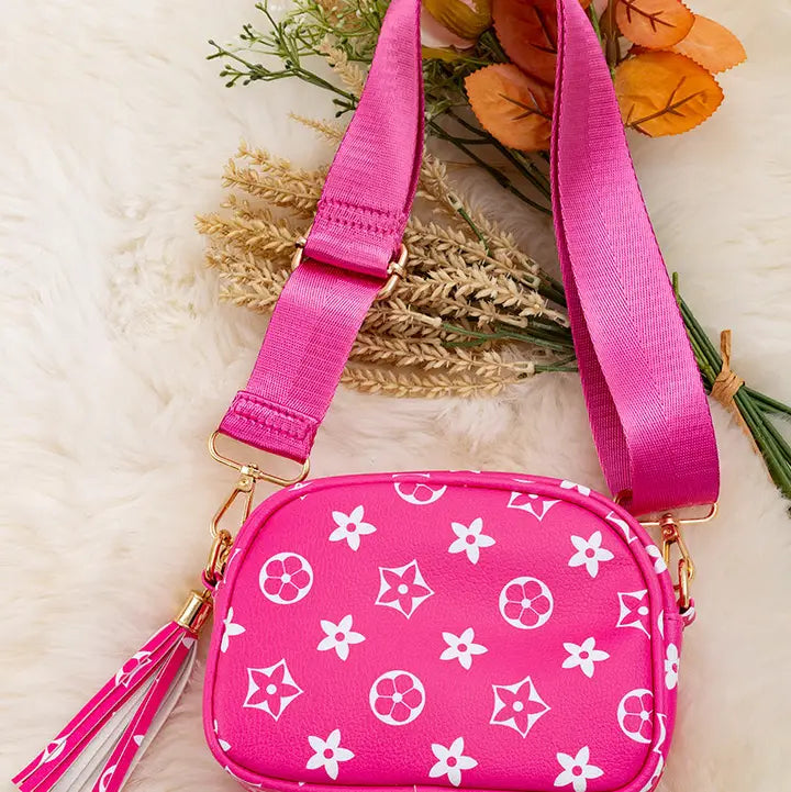 Hot pink mini crossbody