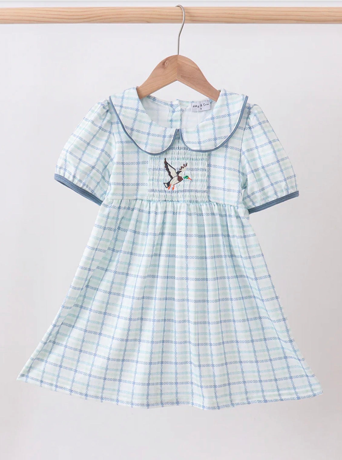 Little Mallard Smocked Dress 🦆