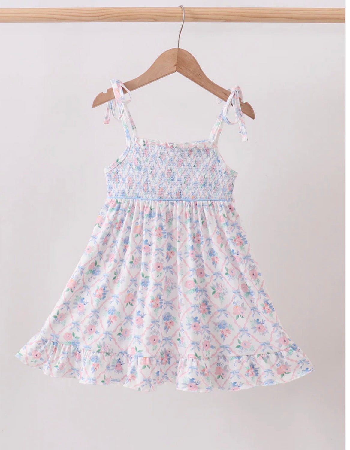 The Caroline Smocked Dress