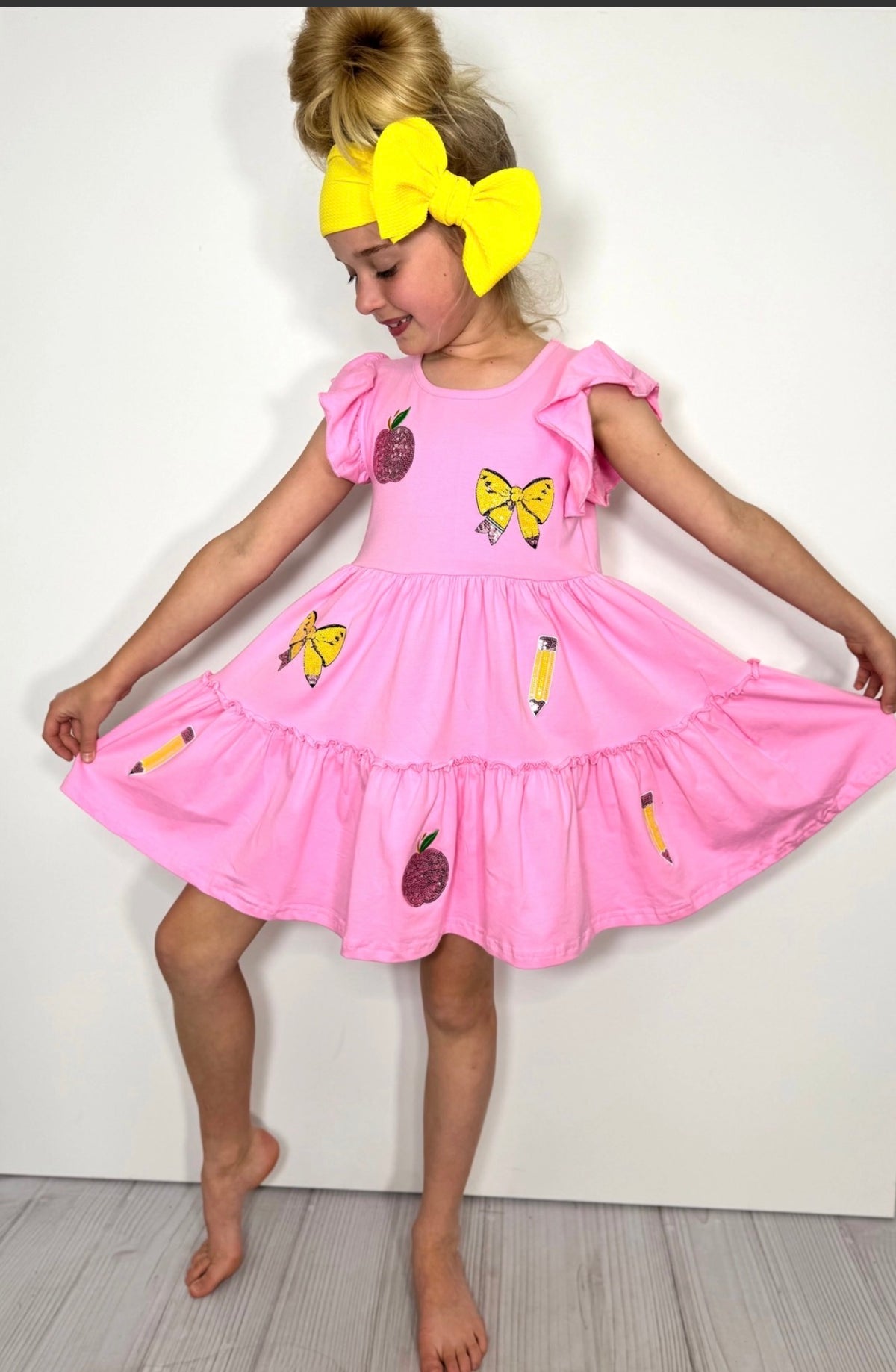 The School Days Twirl Dress 🍎✏️🎀