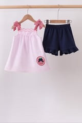 The Sweet Apple Ruffle Short Set