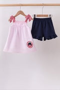 The Sweet Apple Ruffle Short Set