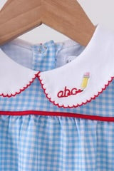 BLUE PENCIL COLLAR SET