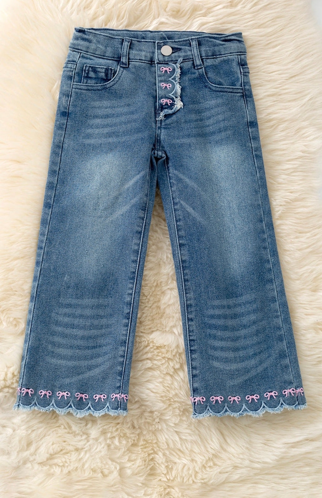 The Sweetheart Bow Jeans 🎀