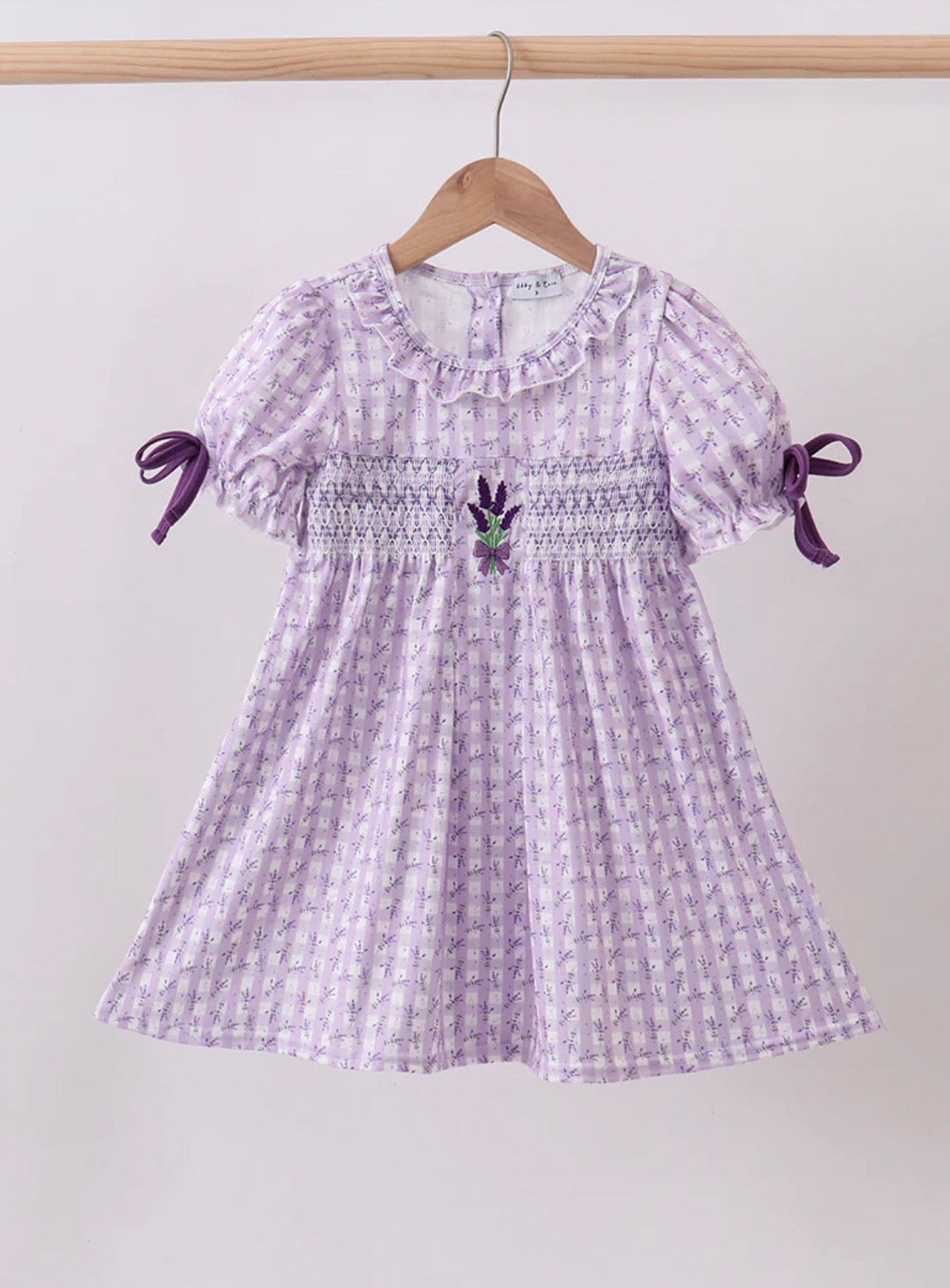 Lavender Meadow Smocked Dress