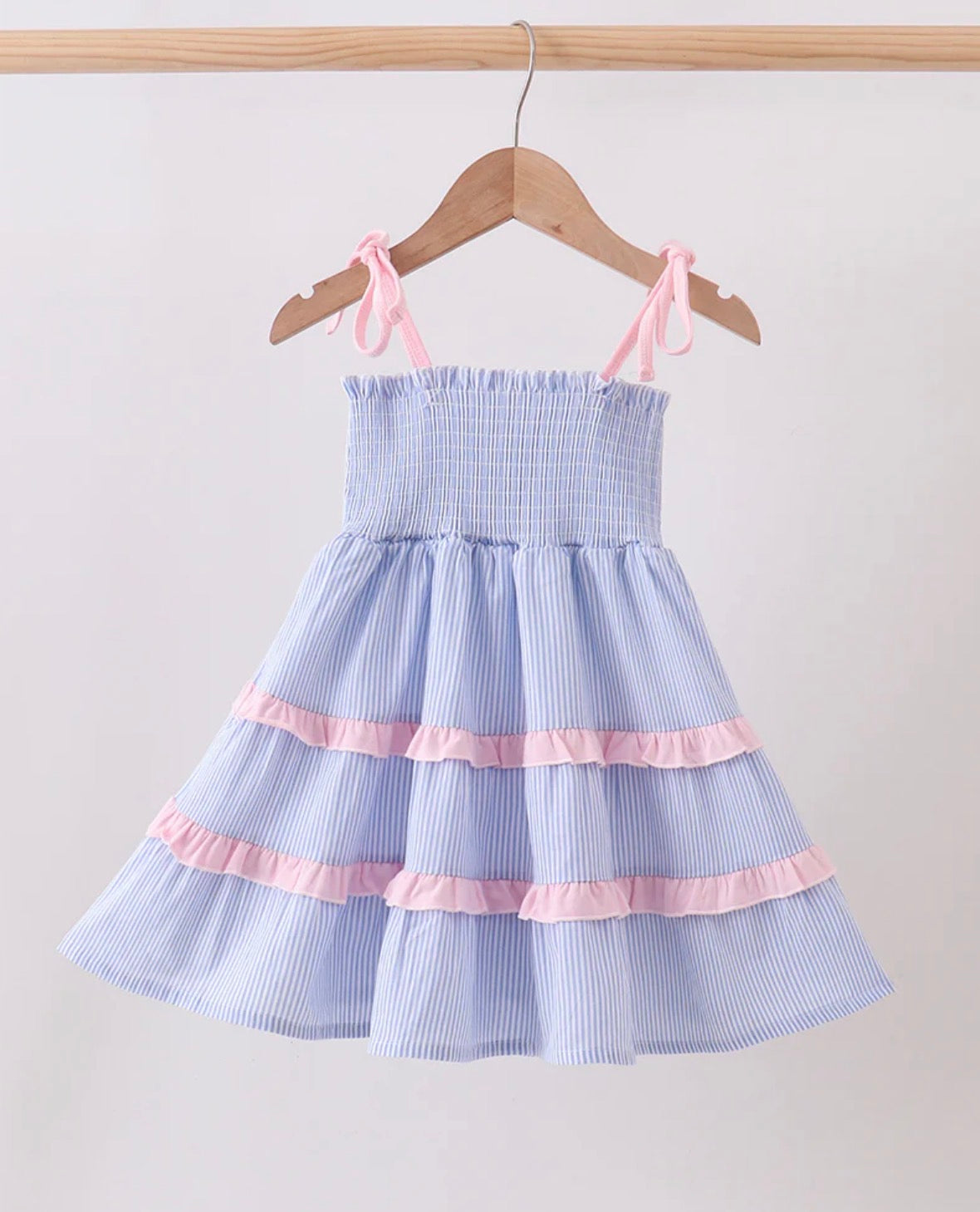 Sweet Magnolia Seersucker Dress