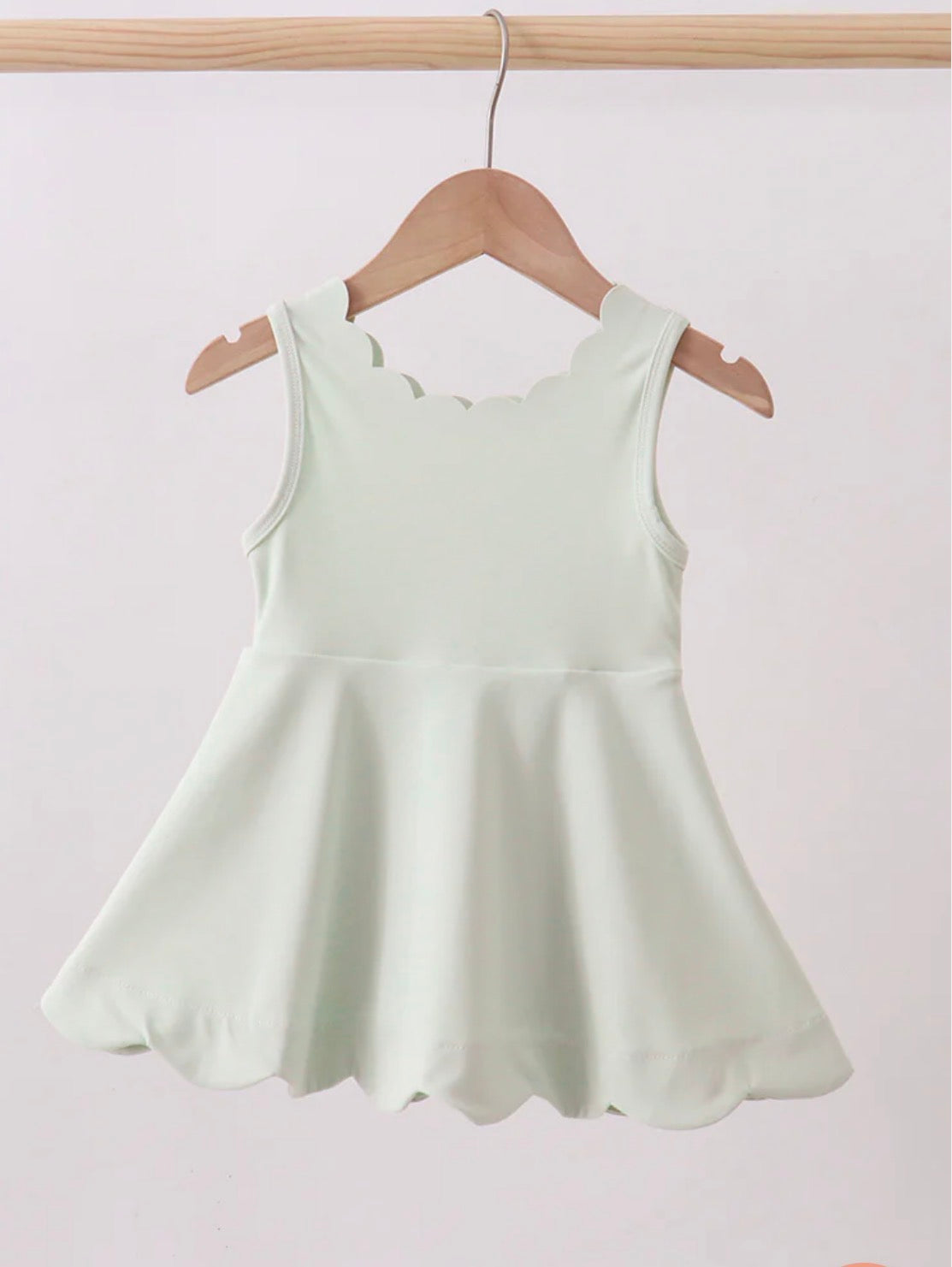 Scalloped Athletic Dress