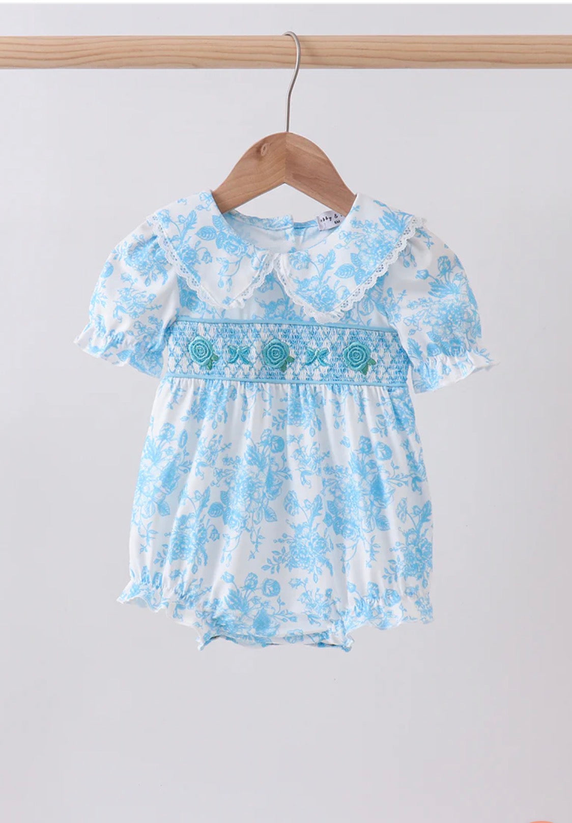 Bluebell Bloom Bubble Romper