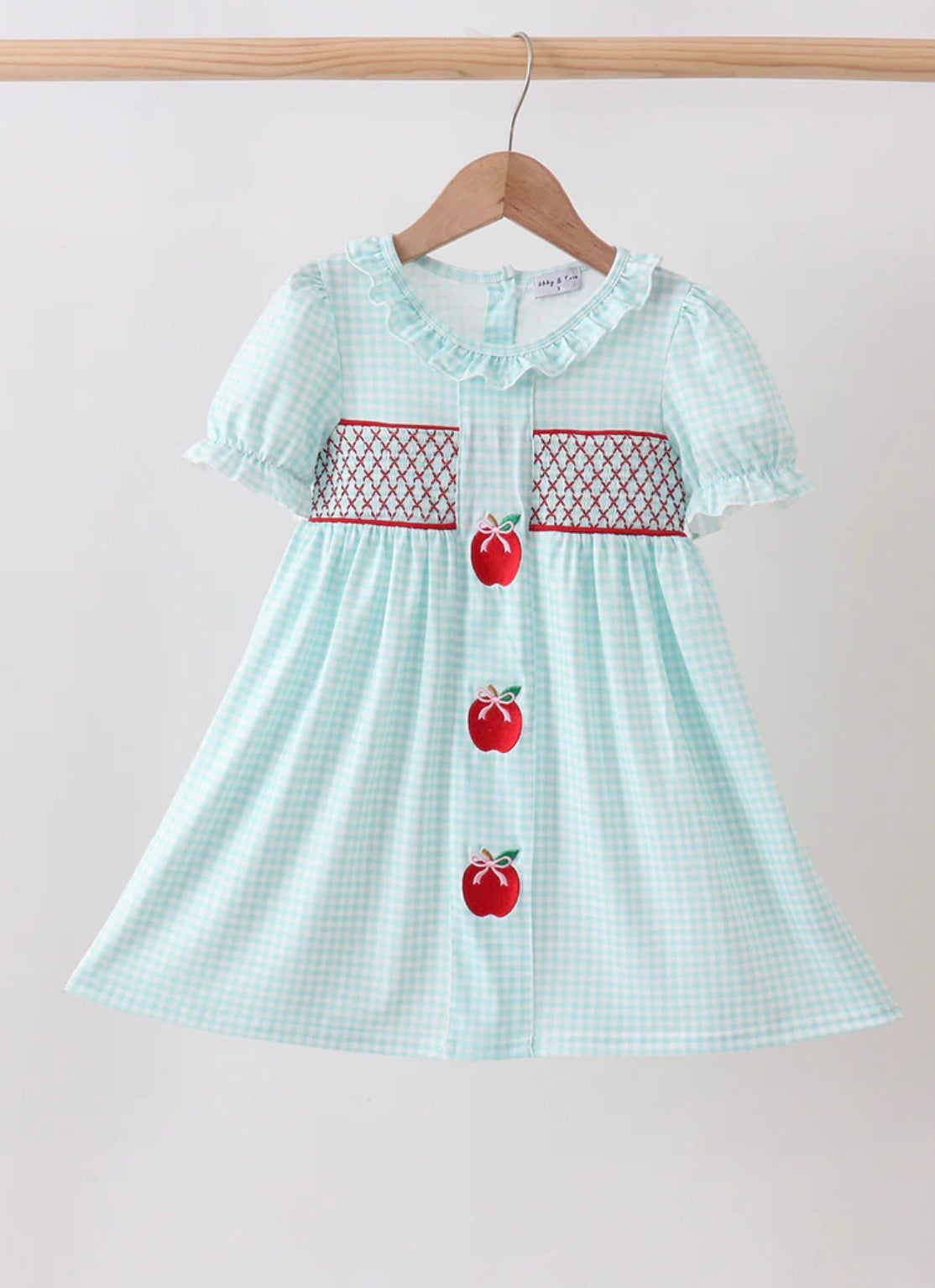 Apple Picking Smocked Dress