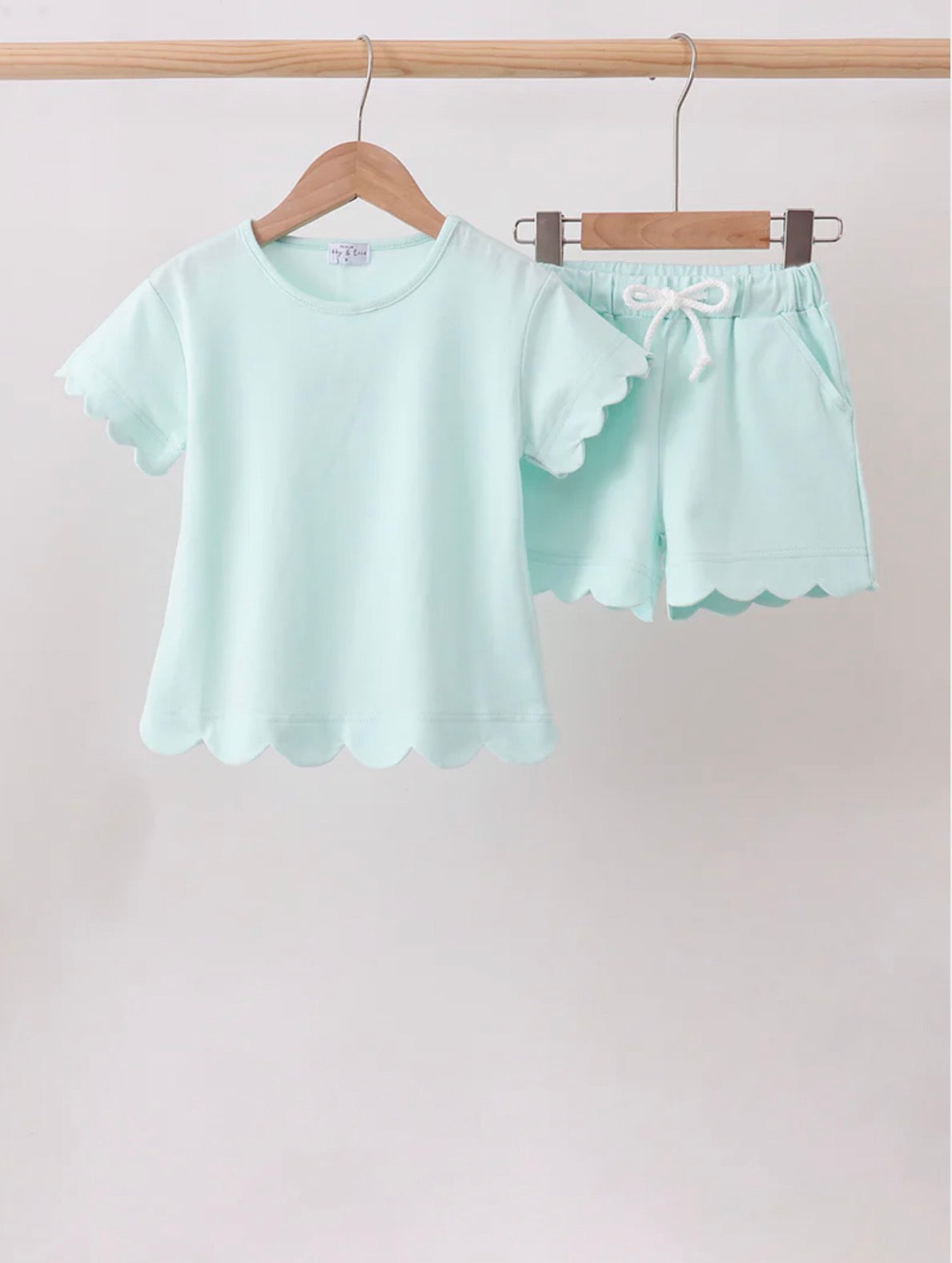 Sweet Scallops Short Set | Multiple Colors Available