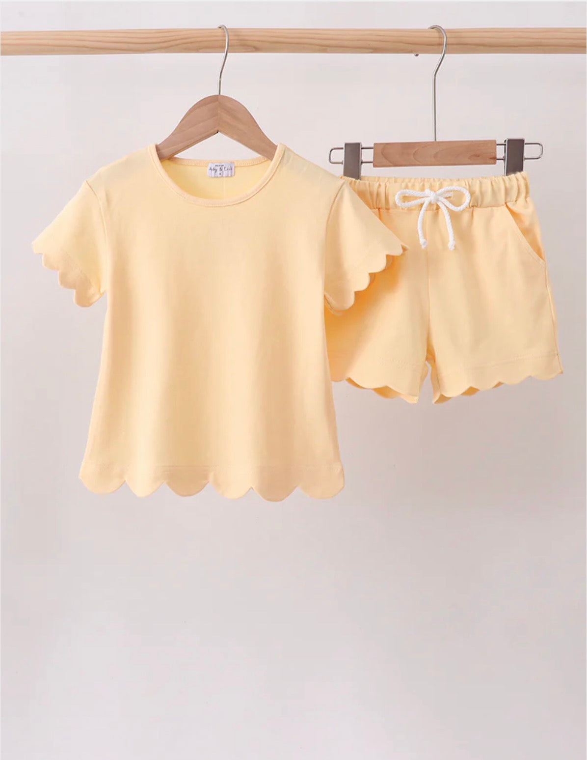 Sweet Scallops Short Set | Multiple Colors Available
