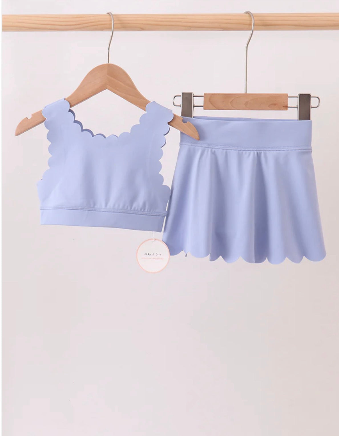 The Scallop Skort Set | Multiple Colors Available