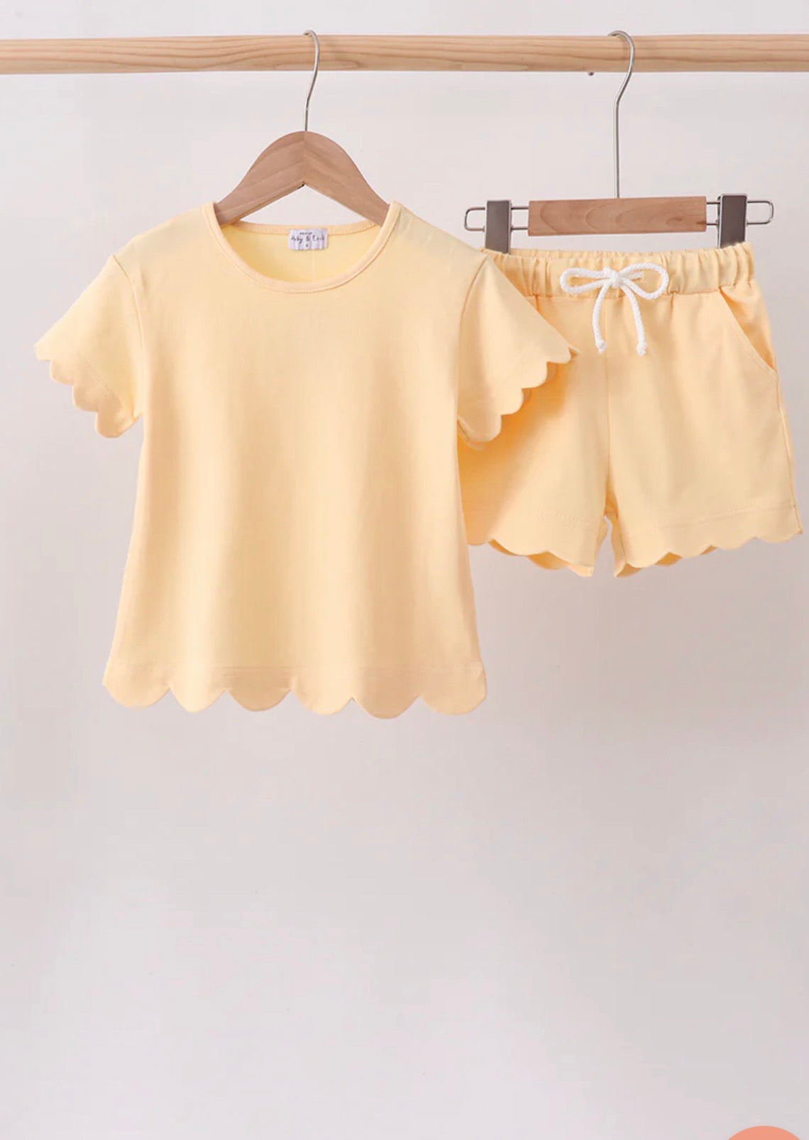 Everyday Scallop Short Set | Multiple Colors Available