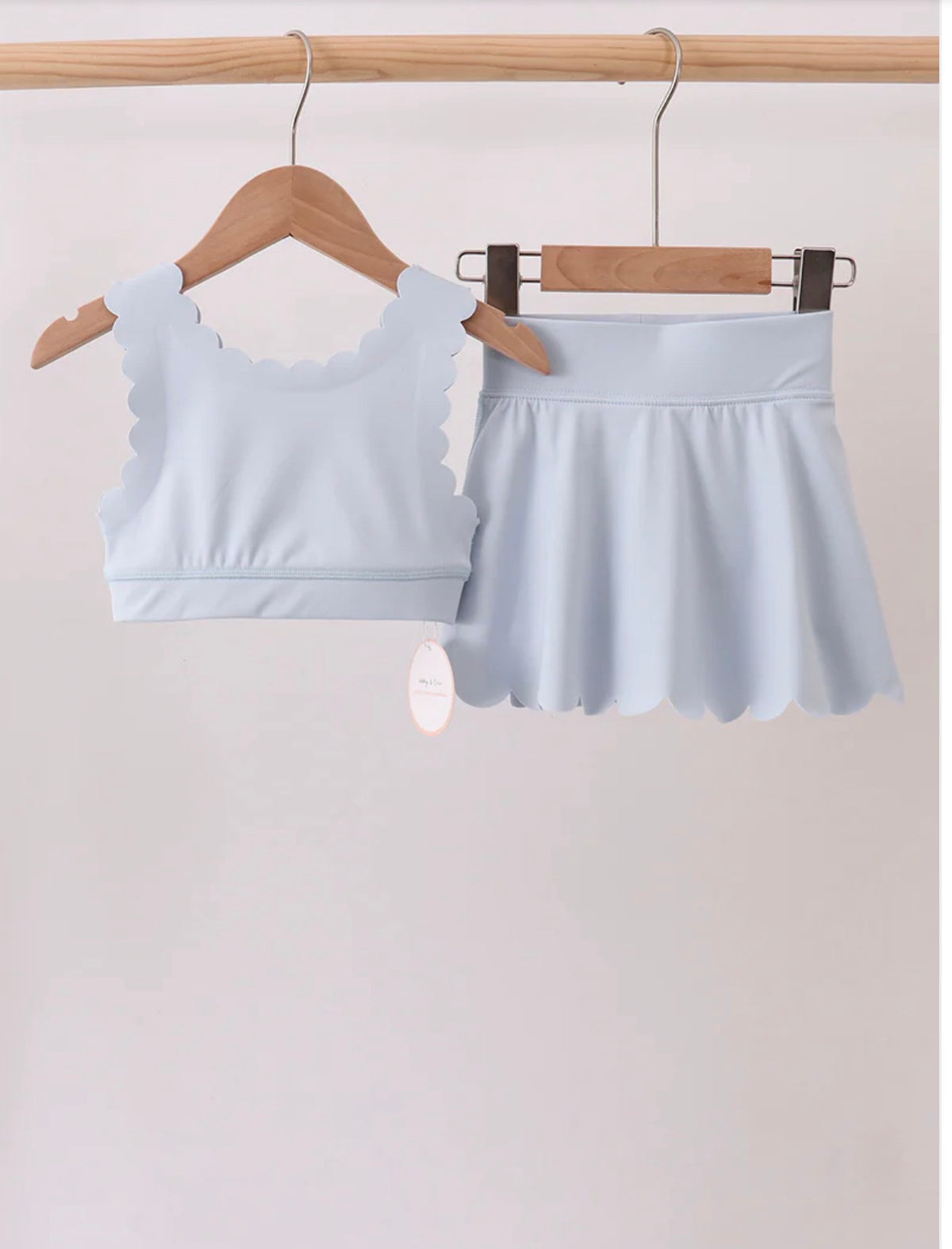 The Scallop Skort Set | Multiple Colors Available