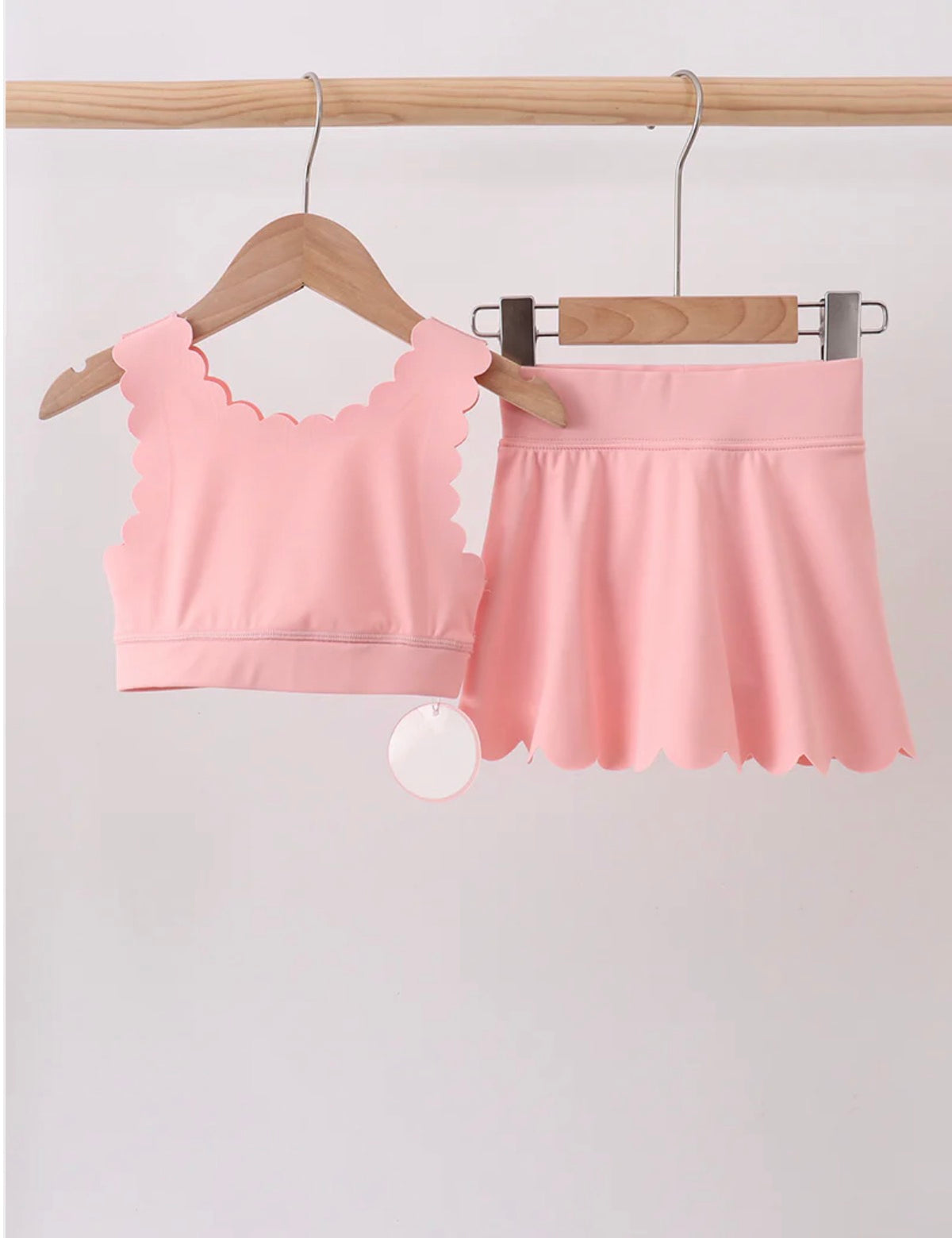The Scallop Skort Set | Multiple Colors Available