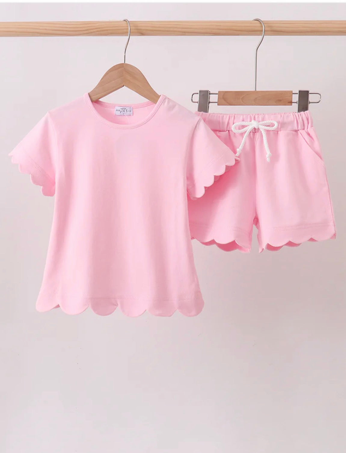 Everyday Scallop Short Set | Multiple Colors Available