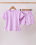 Everyday Scallop Short Set | Multiple Colors Available