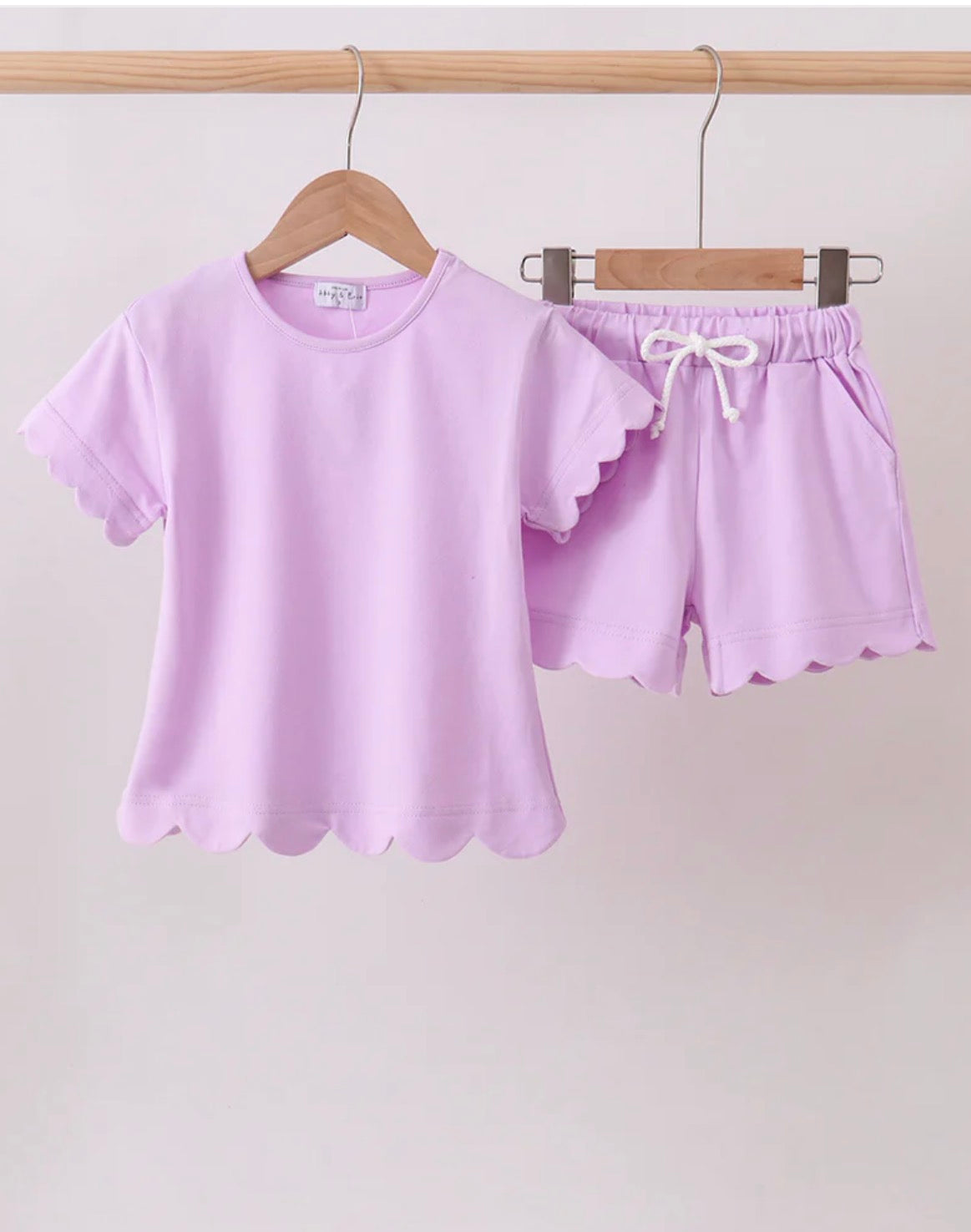 Everyday Scallop Short Set | Multiple Colors Available
