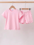 Sweet Scallops Short Set | Multiple Colors Available