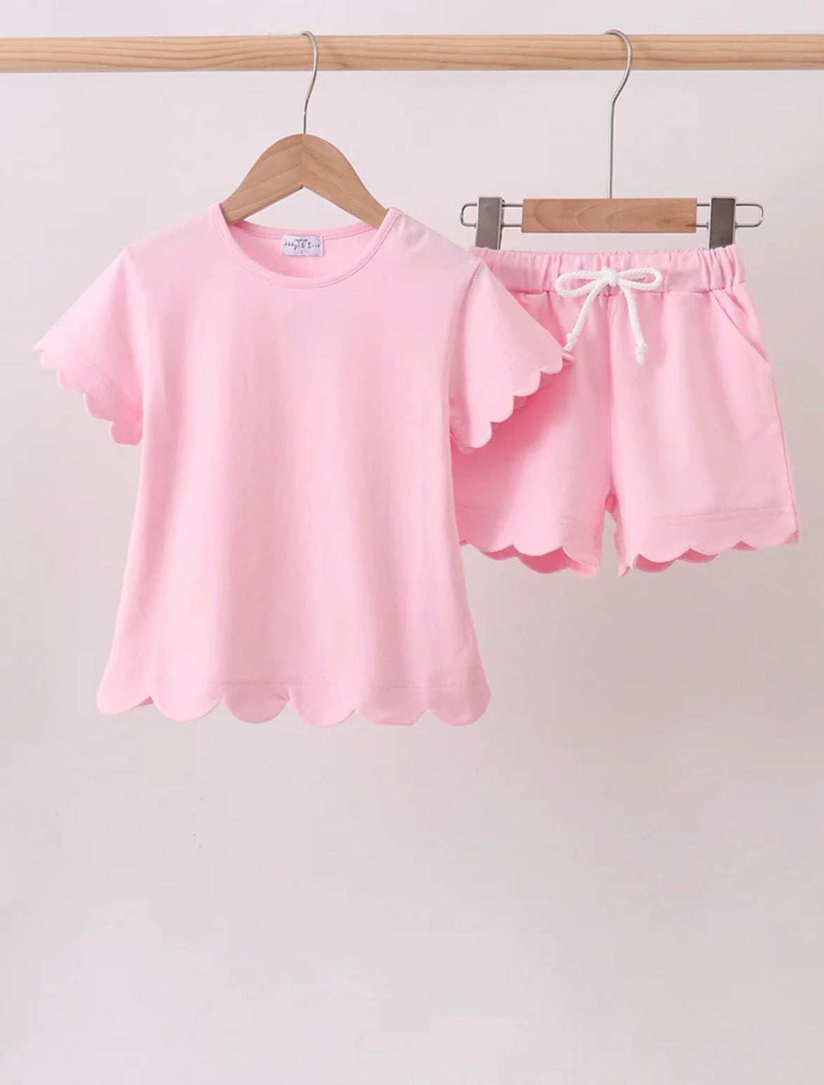 Sweet Scallops Short Set | Multiple Colors Available