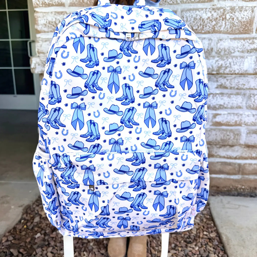Cowgirl backpack set