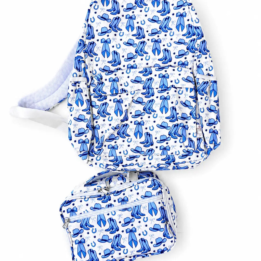 Cowgirl backpack set